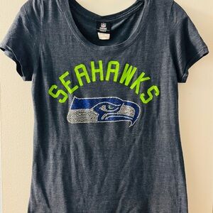 Seattle Seahawks T-Shirt - Rhinestones!